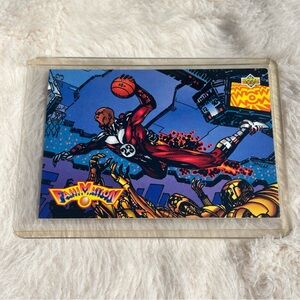 Upper Deck Michael Jordan Fanimation Basketball Trading Card Perfect Condition